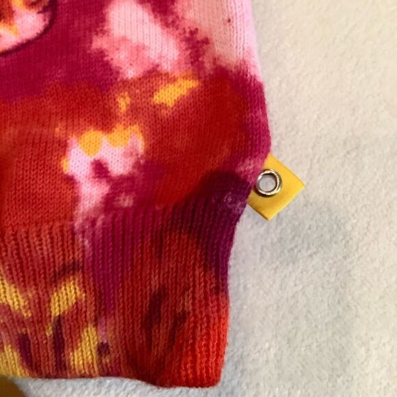 PEACE OF CAKE GIRLS SWEATER PINK FLORAL MEDIUM - Picture 6 of 7